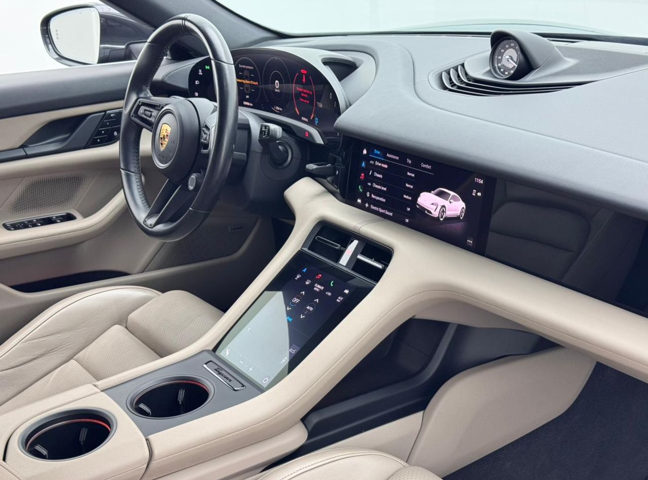 بورش تايكان 4S Cross Turismo 2021 Porsche Taycan 4S, 2026 Porsche Warranty, Porsche Service History, GCC