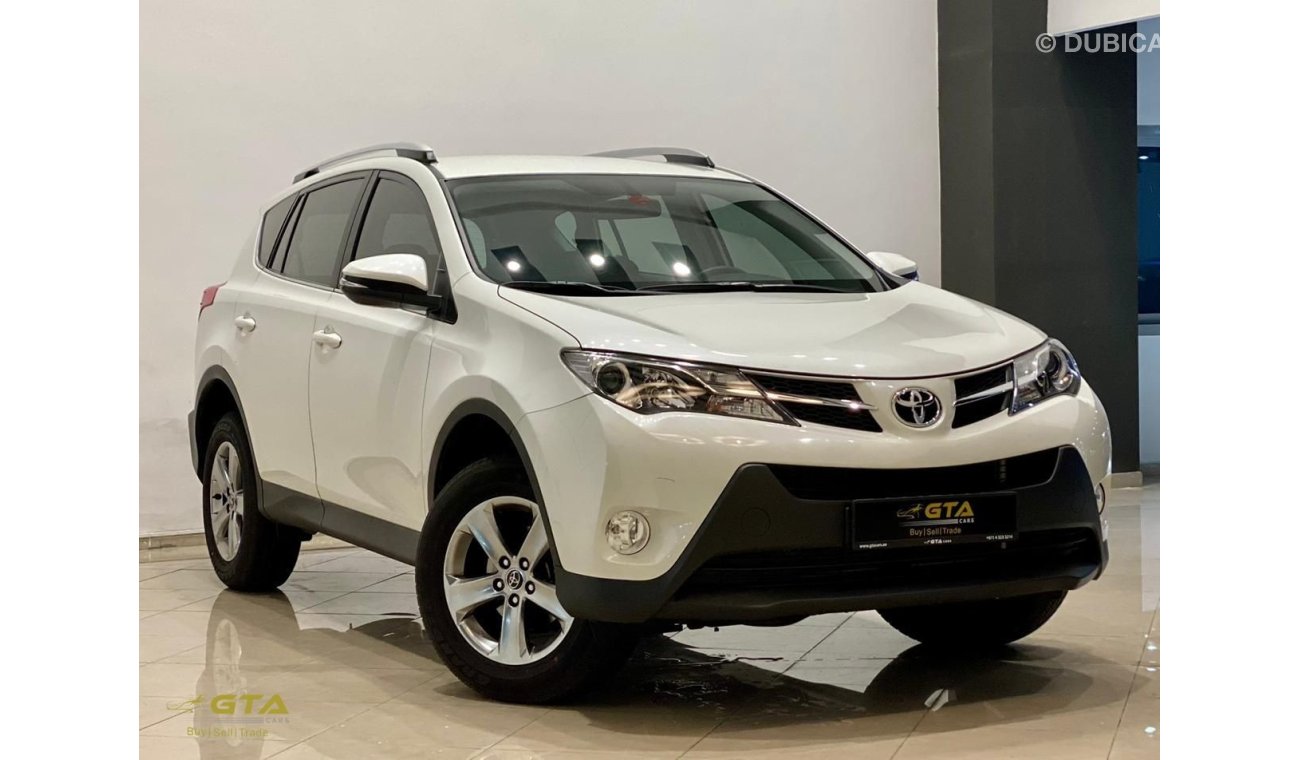 تويوتا راف ٤ 2015 Toyota Rav 4 EXR 4WD, Warranty, Service History, Low KMs, GCC