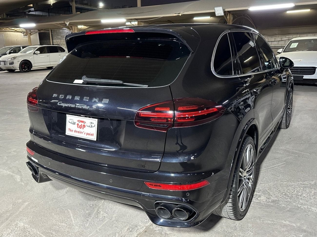 Porsche Cayenne TURBO S | CABRON INTERIOR PACKAGE | PORSCHE SPORTS EXHAUST SYSTEM | SUNROOF