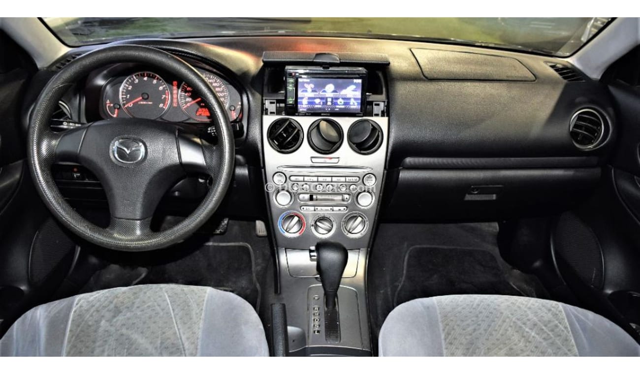 Mazda 6 "( AS IT IS )" MAZDA 6 2005 Model!! in Black Color! GCC Specs