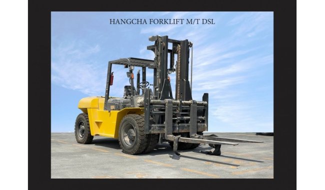 Hangcha Forklift HANGCHA FORKLIFT MT DSL 10 TON