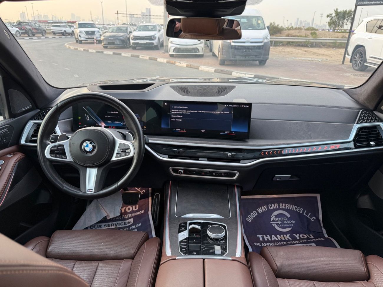 BMW X7 2023 xDrive40i Luxury M Sport Package 3.0L PANORAMA USA SPEC