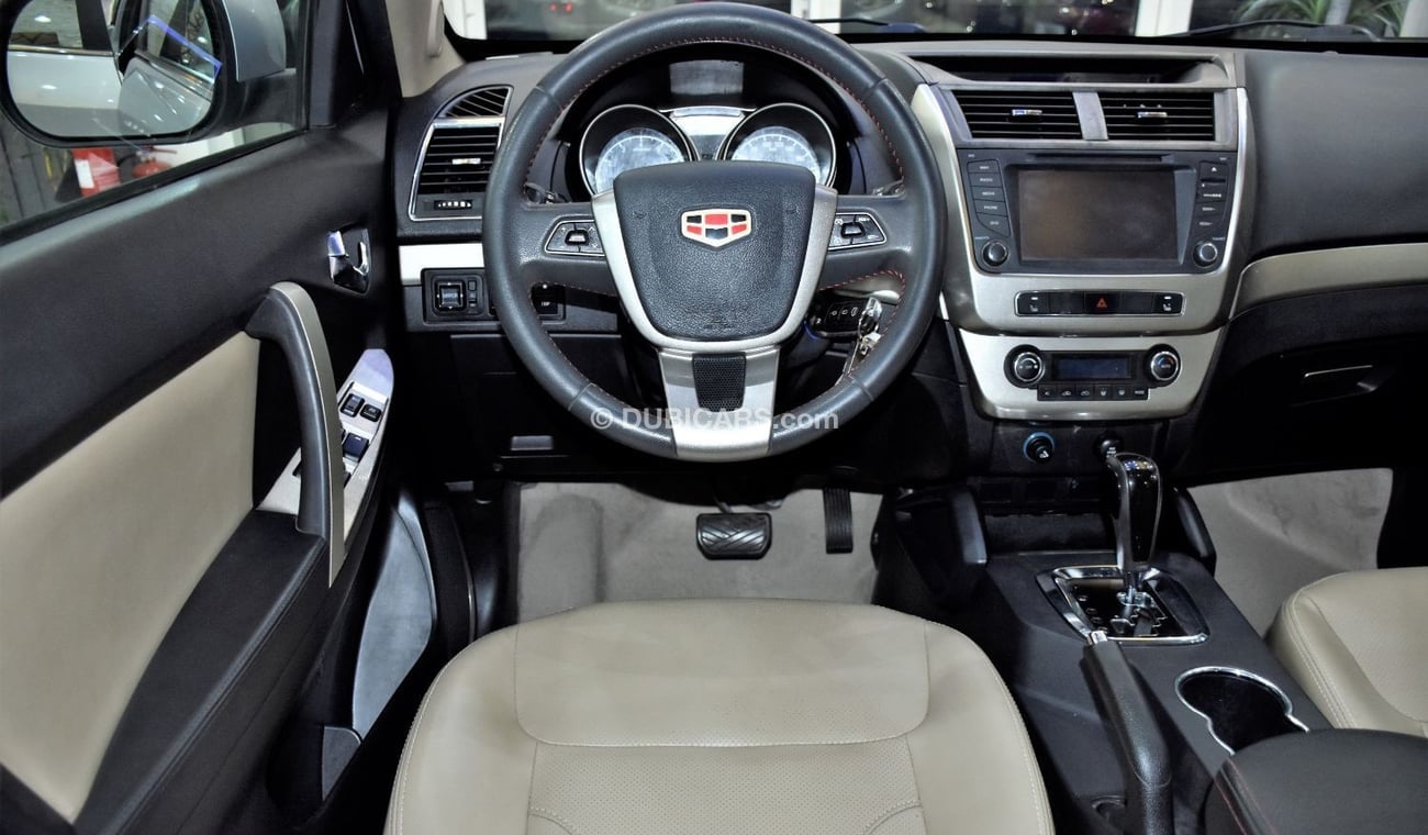 Geely Emgrand X7 EXCELLENT DEAL for our Geely Emgrand X7 ( 2016 Model ) in Silver Color GCC Specs
