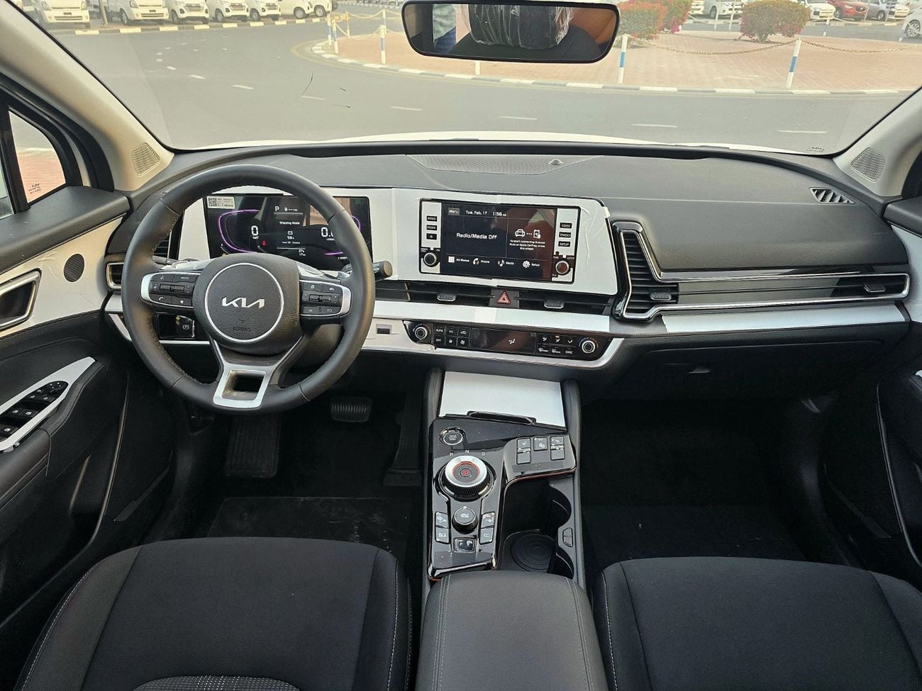 Kia Sportage KIA SPORTAGE EX 1.6L Turbo A/T SUV White pearl 2025 model