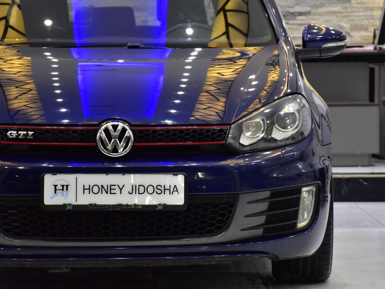 Volkswagen Golf GTI EXCELLENT DEAL for our Volkswagen GTi ( 2013 Model ) in Blue Color GCC Specs