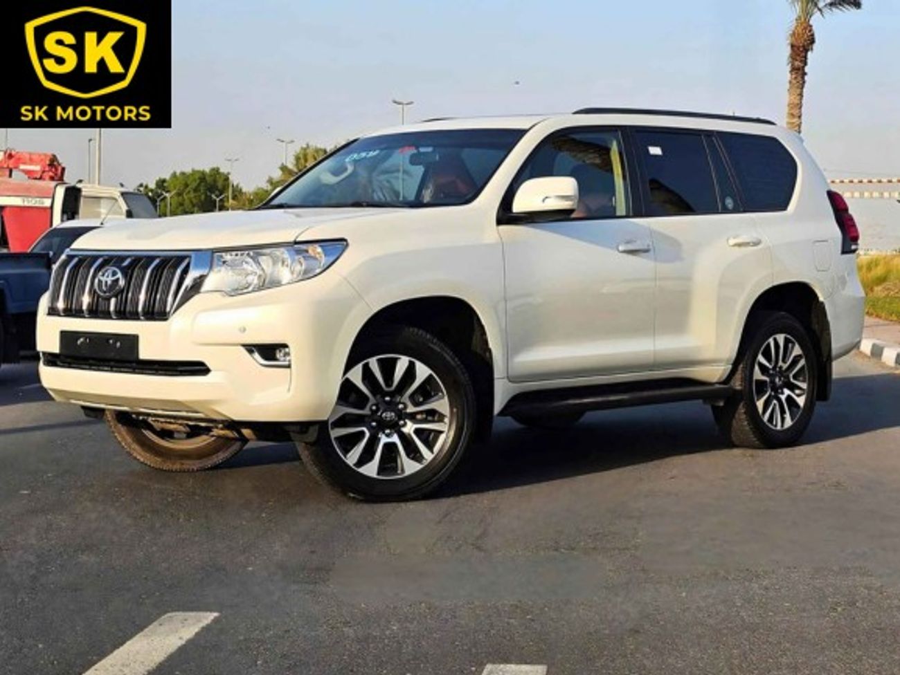 Toyota Prado GXR V6 / BACK TYRE / SUNROOF / SERVICE HISTORY / SINGLE OWNER / ONLY FOR EXPORT / LOT# 207514