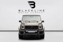 Mercedes Benz G63 AMG STD BUY NOW, PAY 2027 | THE BLACKLINE STANDARD | 2029 Mercedes Warranty + Service Contract, GCC