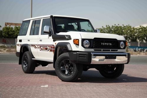 Toyota Land Cruiser LC76 Hardtop LX 4.0L - Manual - White Inside Bluish Grey | Export Only