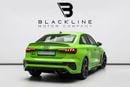 Audi RS3 STD BUY NOW, PAY 2027 | THE BLACKLINE STANDARD | Audi Warranty + Service Contract 2028, GCC, LOW KM'