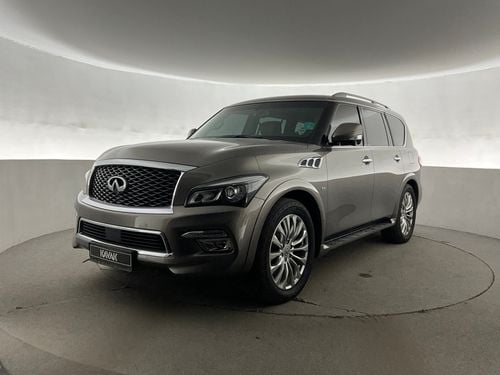 إنفينيتي QX80 Excellence (8 Seater) | National Day Celebration | شامل الضمان | 0 ﺪﻔﻋﺓ ﺃﻮﻟﻯ