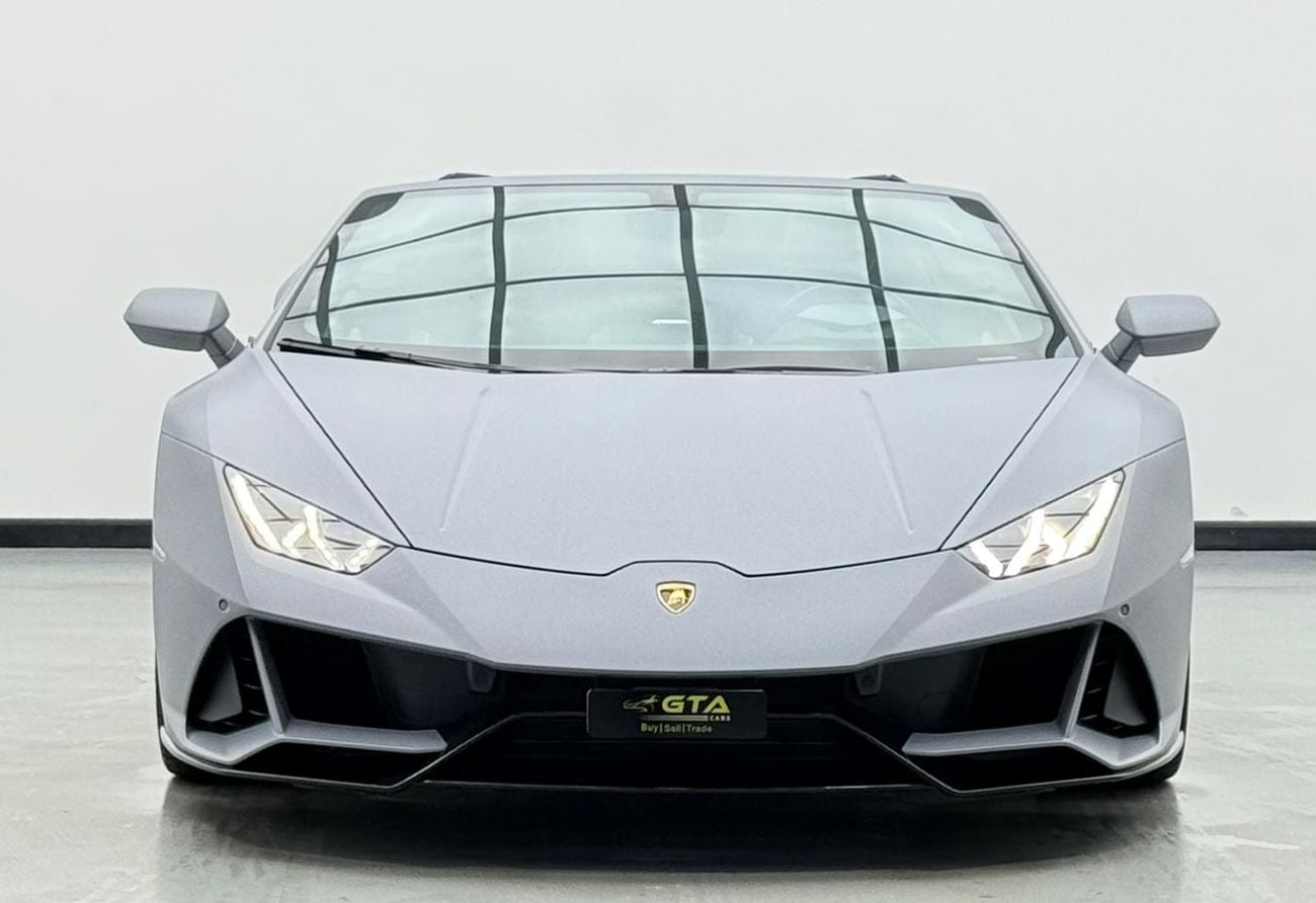 لامبورغيني هوراكان ايفو سبايدر 2023 Lamborghini Huracan EVO Spyder, 2027 Lamborghini Warranty, Very Low Km, Fully Loaded, GCC