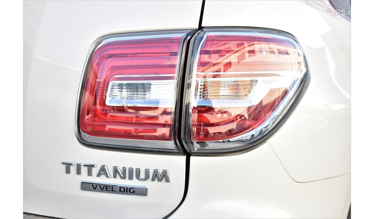 نيسان باترول TITANIUM 5.6L LE V8 4WD 2018 GCC DEALER WARRANTY