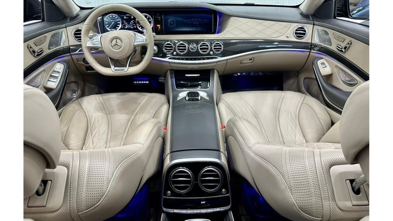 Mercedes-Benz S 63 AMG Std 2015 Mercedes Brabus S63 AMG 4MATIC, 1 Of 1, Full Service History, Fully Loaded, GCC