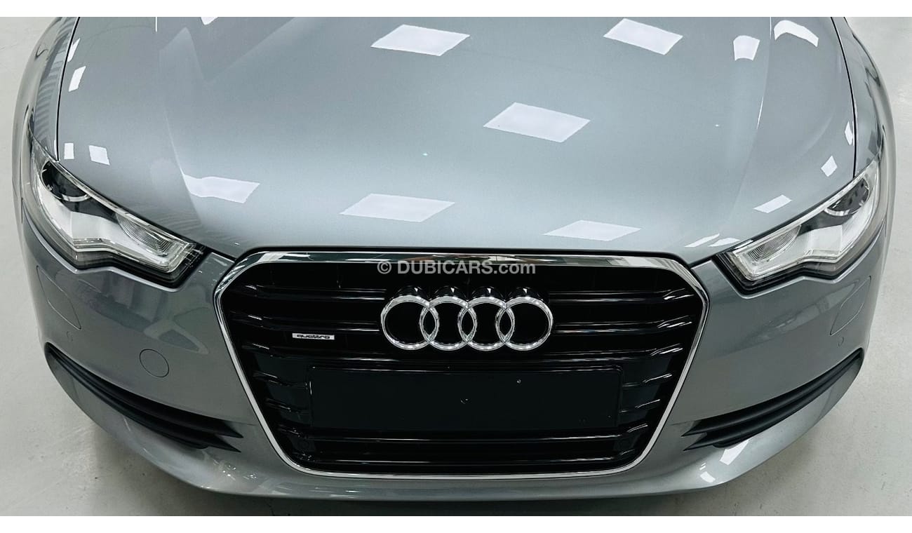 Audi A6 TFSI quattro GCC .. Low Milegea .. Perfect Condition .. V6 .. Original Paint .. 2,8