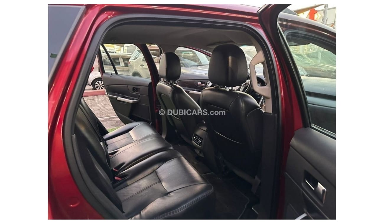 فورد إدج موديل 2013 خليجى مثبت سرعة  جلد تحكم رنجات حساسات شاشة كاميرا خلفية جناح خلفى بحالة ممتازة