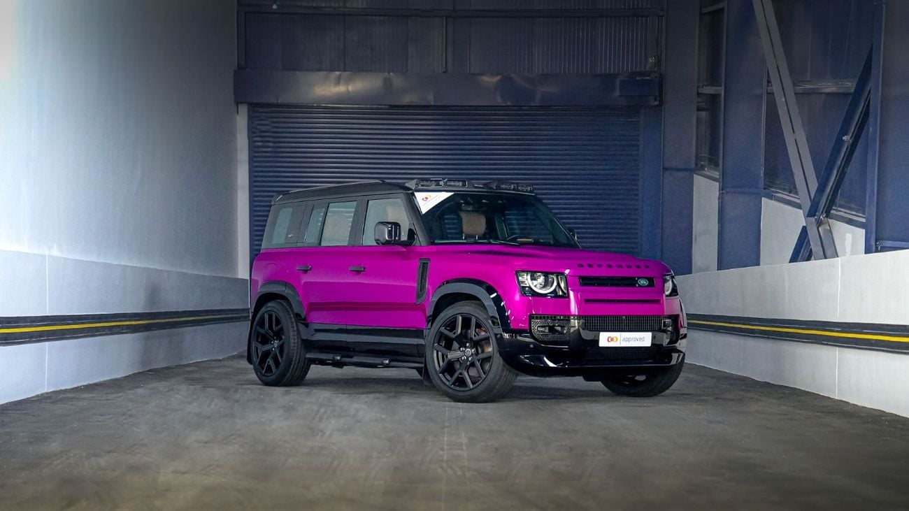 Land Rover Defender 110 S P400 3.0L Special Offer | AED 5,398 PM | 22in Wheels, LED Lightbar |