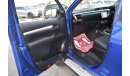 Toyota Hilux diesel manual right hand 2.8L blue color year 2019