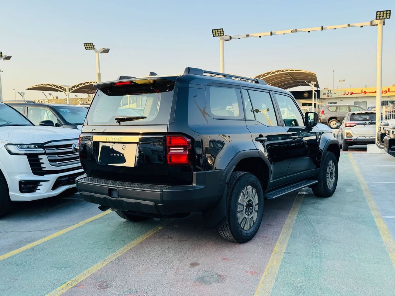 Toyota Prado TOYOTA LAND CRUISER 2.8L DSL GCC A/T MID/O BLACK 2025