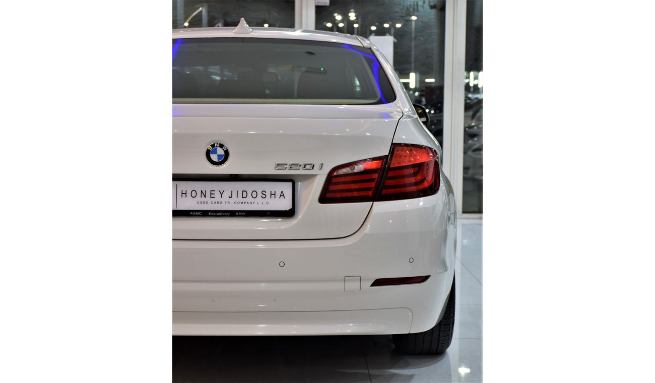 بي أم دبليو 520 EXCELLENT DEAL for our BMW 520i ( 2013 Model! ) in White Color! GCC Specs