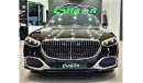 Mercedes Maybach S480 Maybach MAYBACH S480 2021 BLACK IN BLACK IN PERFECT CONDITION ONLY 6000 KM FOR 980K AED