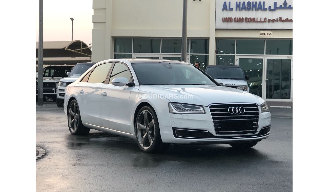 Audi A8 Audi A8 MODEL 2015 GCC car prefect condition full option panoramic roof leather seats 5 camera
