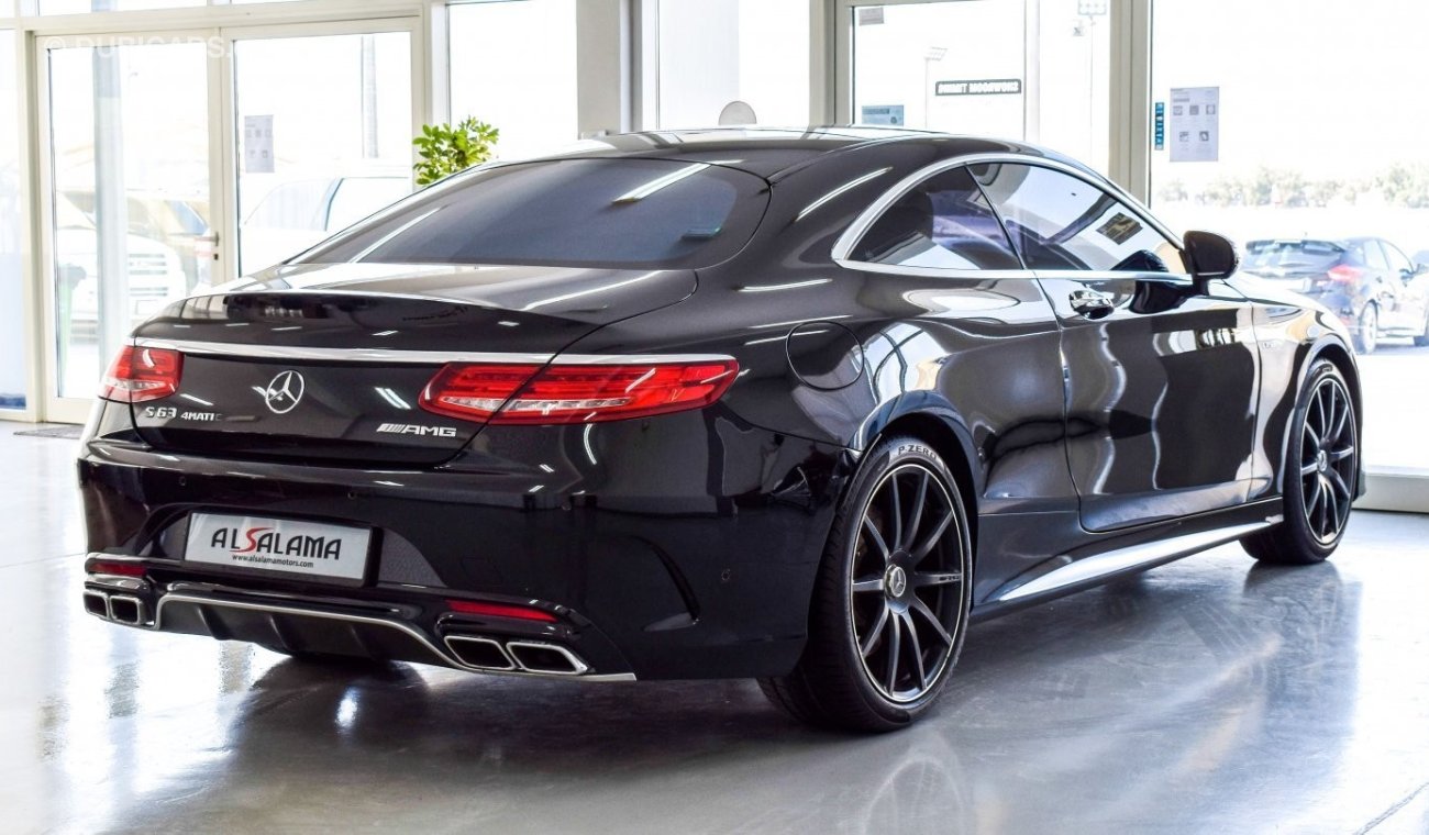 مرسيدس بنز S 63 AMG كوبيه 4 Matic