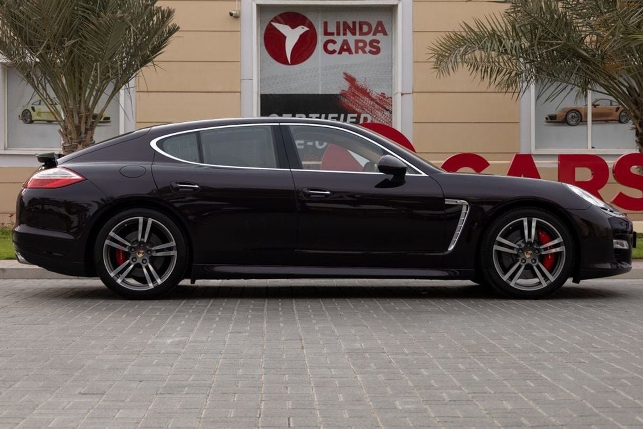 بورش باناميرا Porsche Panamera Turbo (LOWEST MILEAGE) 2010 GCC.