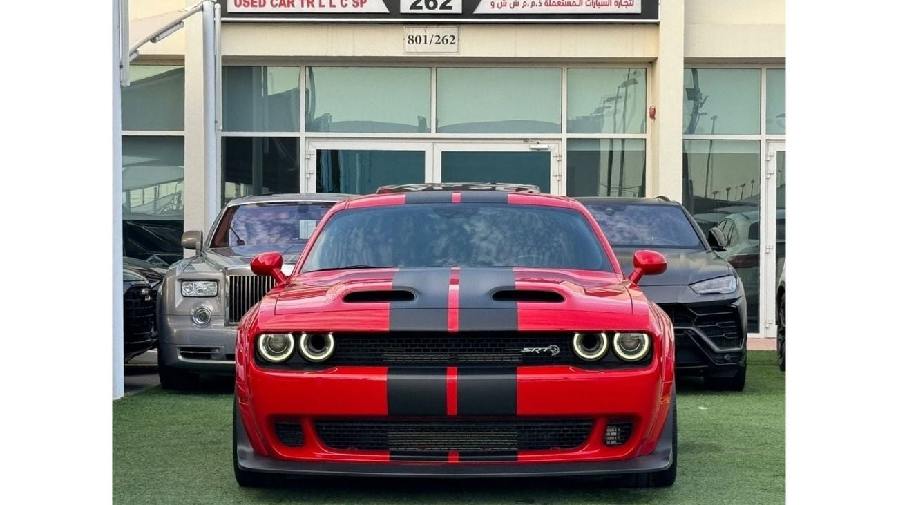 Dodge Challenger SRT Hellcat Widebody DODGE CHARGER HELLCAT 2019 GCC FULL OPTION WIDEBODY FREE ACCIDENT