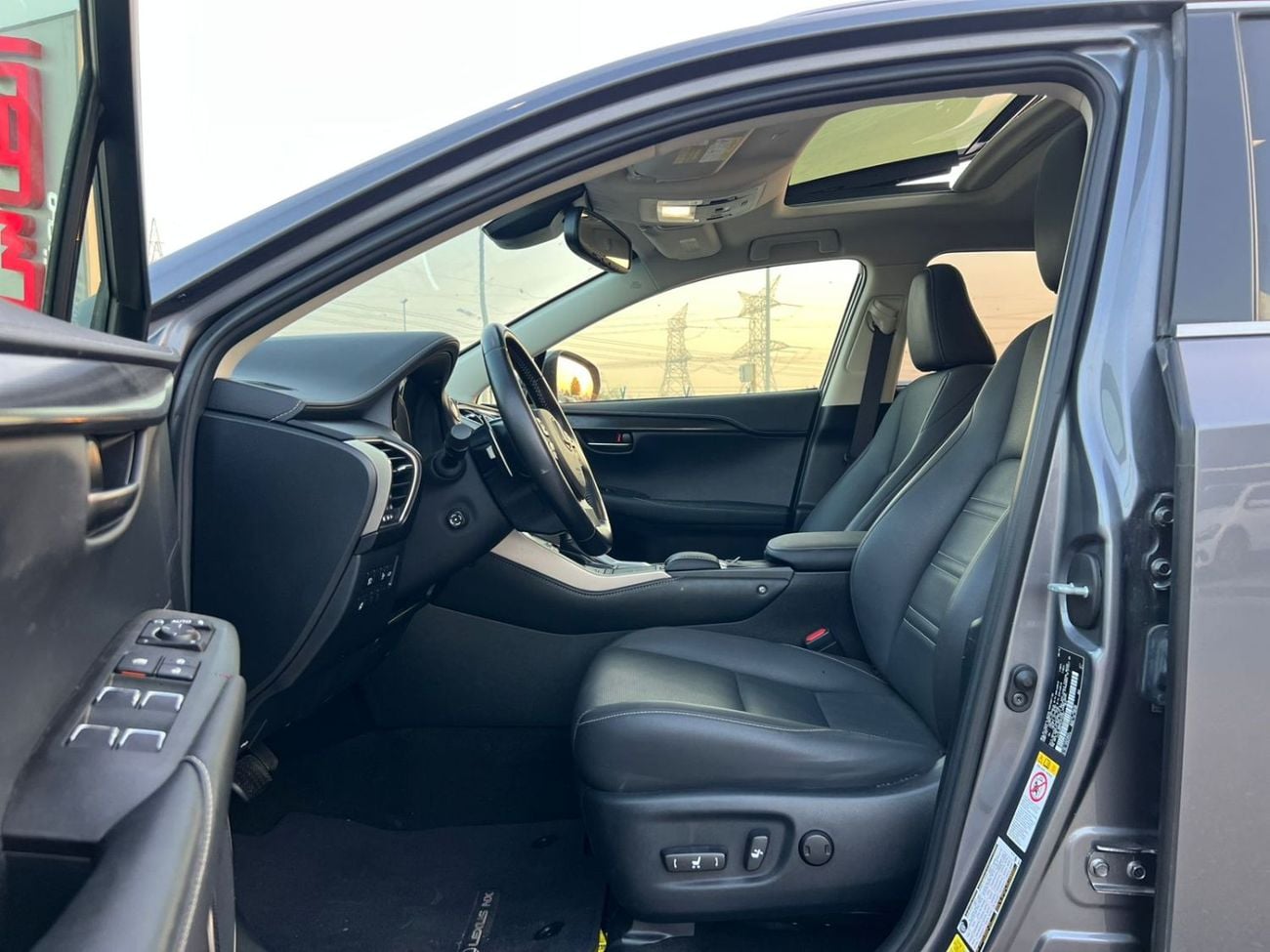 لكزس NX 300 2019 Lexus NX 300h Hybrid  Full Option - 2.5L V4 - Rear Camera & Sensor - Sunroof - Leather Seat