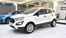 Ford EcoSport EXCELLENT DEAL for our Ford Ecosport 1.5L ( 2021 Model ) in White Color GCC Specs