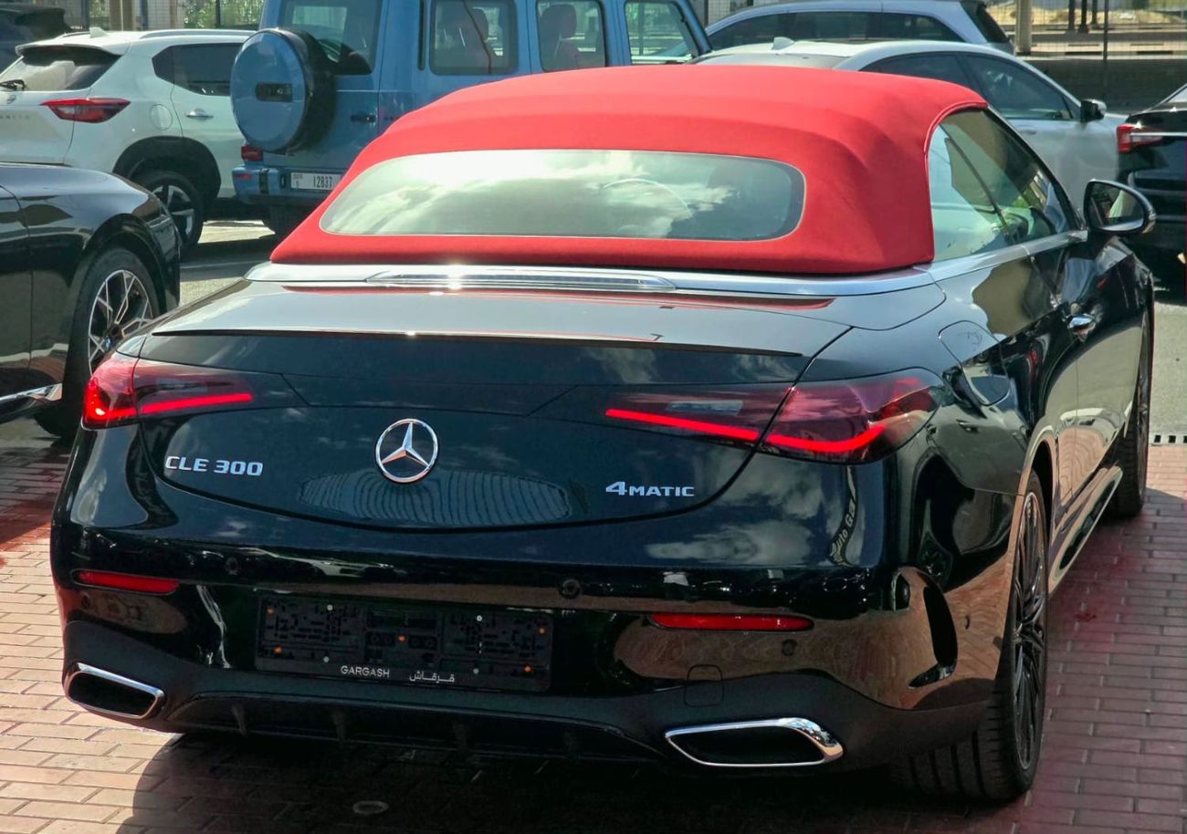 Mercedes-Benz CLE 300 Cabriolet AMG 4MATIC Convertible Under Agency Warranty 2026 GCC
