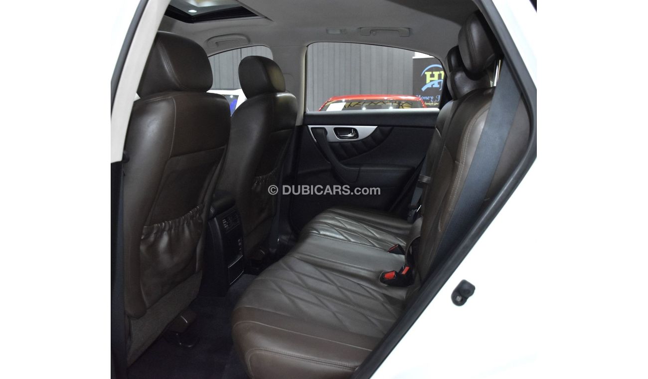 Infiniti QX70 EXCELLENT DEAL for our Infiniti QX70 ( 2015 Model ) in White Color GCC Specs