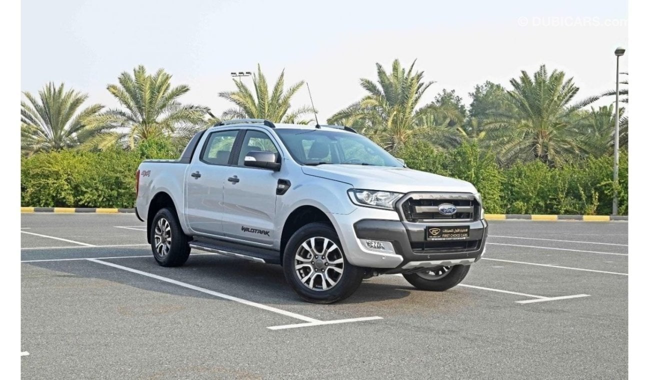 فورد رانجر AED 1,862/monthly | 2018 | FORD RANGER WILDTRAK 4X4 V5 | GCC | FULL FORD SERVICE HISTORY | F36800