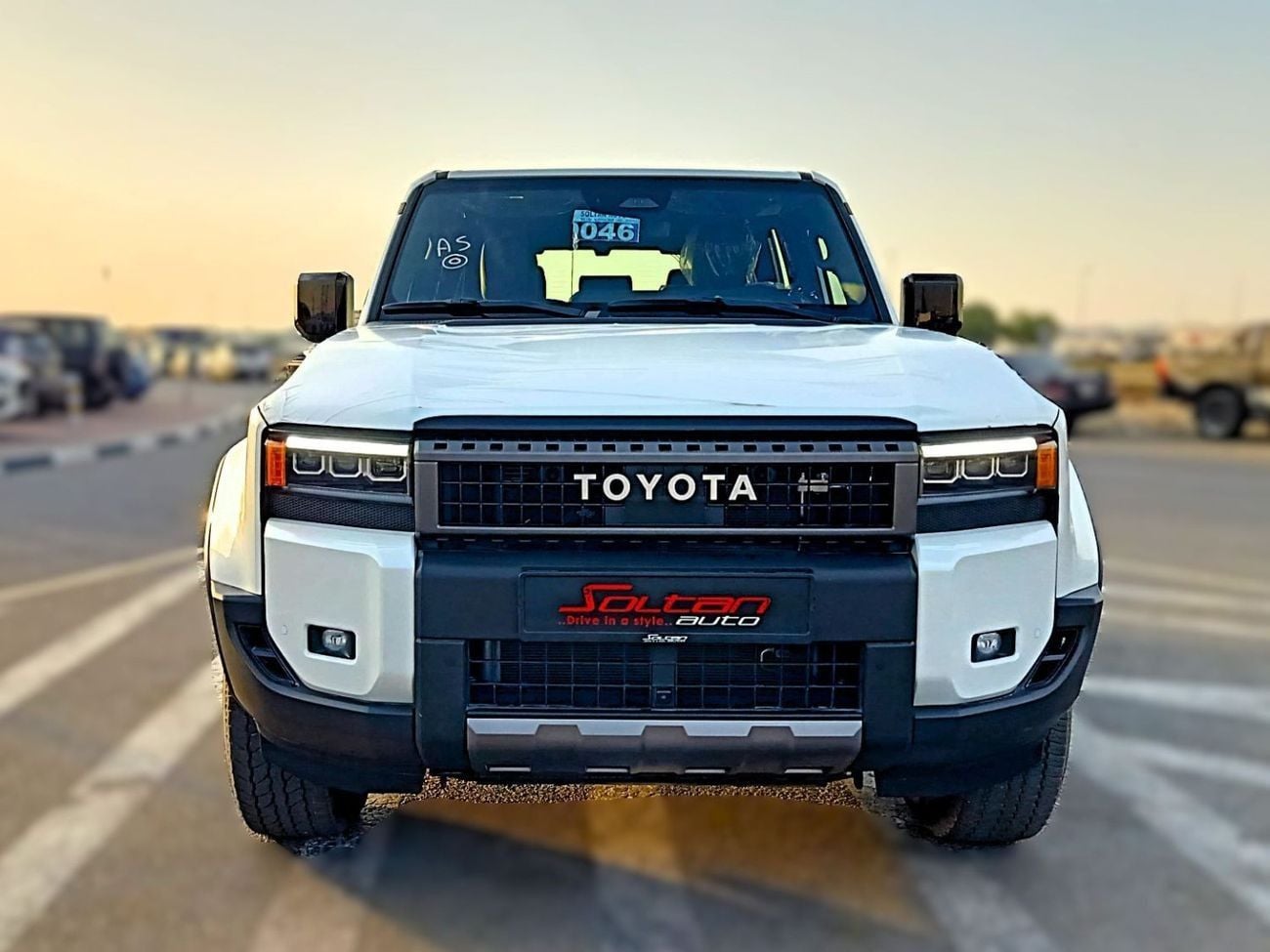 تويوتا برادو Toyota Land Cruseir Prado  2.8L  Diesel  Turbo 4*4 Full Option  7 Seats White Color 2026 Model