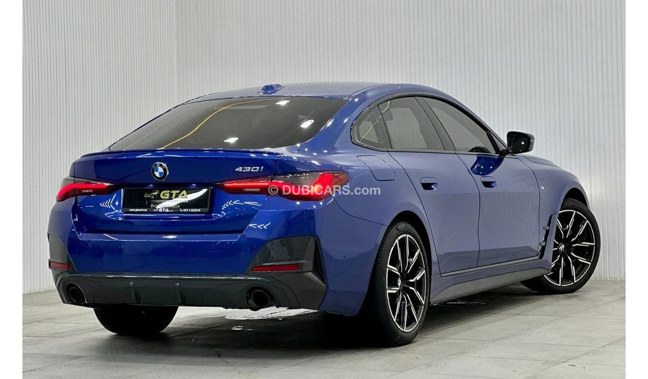 بي أم دبليو 430i 2022 BMW 430i M Sport Grancoupe, 5 Years BMW Warranty + Service Pack, FSH Agency, GCC
