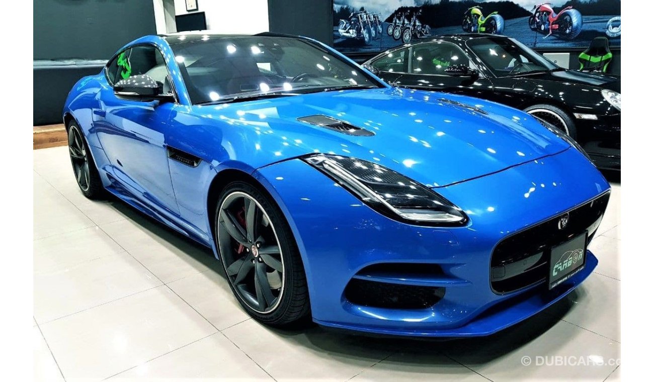 جاغوار F-Type JAGUAR F TYPE R 2019 GCC CAR WITH ONLY 28K KM FOR 259K AED