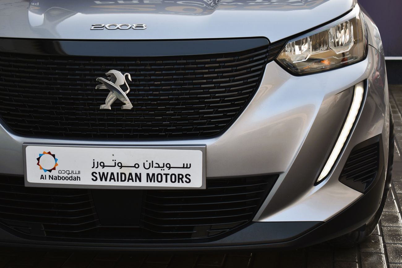 Peugeot 2008 AED 799 PM | 1.6L ACTIVE GCC AUTHORIZED DEALER MANUFACTURER WARRANTY UP TO 2026 OR 100K KM