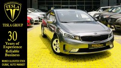 Kia Cerato / GCC / 2017 / DEALER WARRANTY UNTIL AUGUST 2021 / FSH!! / MID OPTION / ONLY 551 DHS MONTHLY!