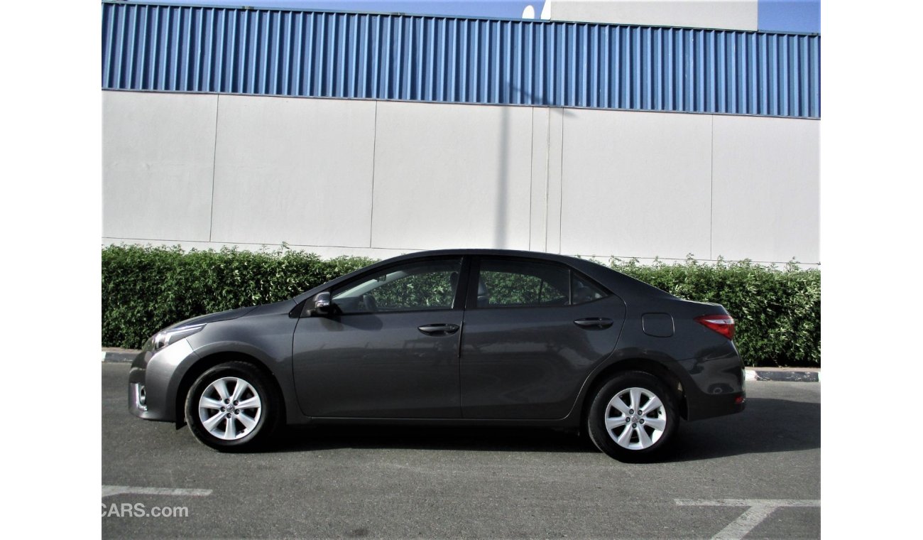 Toyota Corolla TOYOTA COROLLA 1.6 CC MODEL  SE 2014 GULF SPACE WITH ALLOY WHEELS , LEATHER SEAT