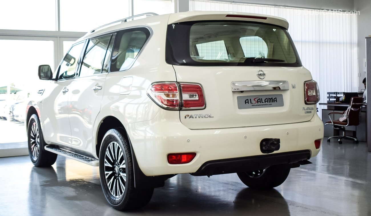 Nissan Patrol SE with Platinum badge