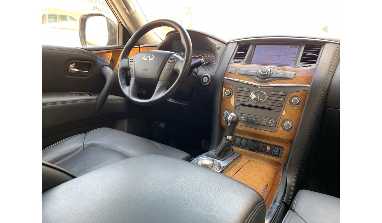 إنفينيتي QX80 2014  GCC - V8 - EXCELLENT CONDITION - BANK FINANCE - WARRANTY - VAT