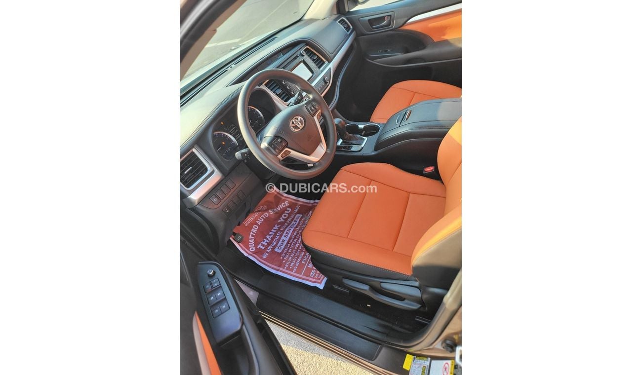 Toyota Highlander TOYOTA HIGHLANDER DUBAI RTA PASS CAR