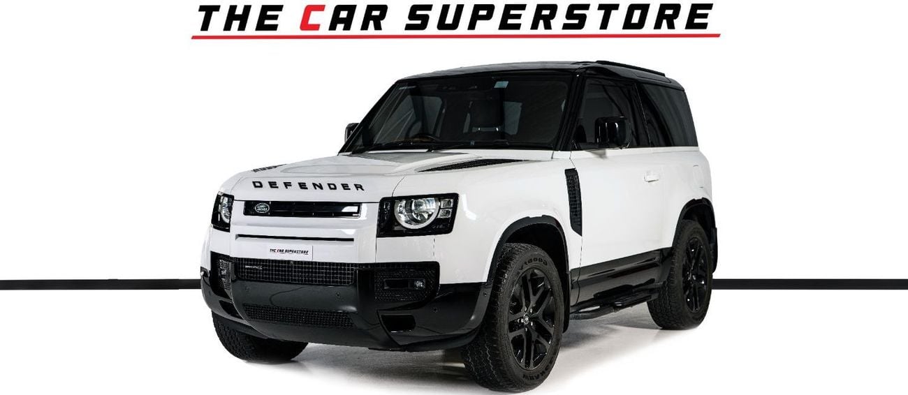 Land Rover Defender 90 X-Dynamic S P300 2.0L GCC-Al Tayer Warranty-Full Service History-Black Package