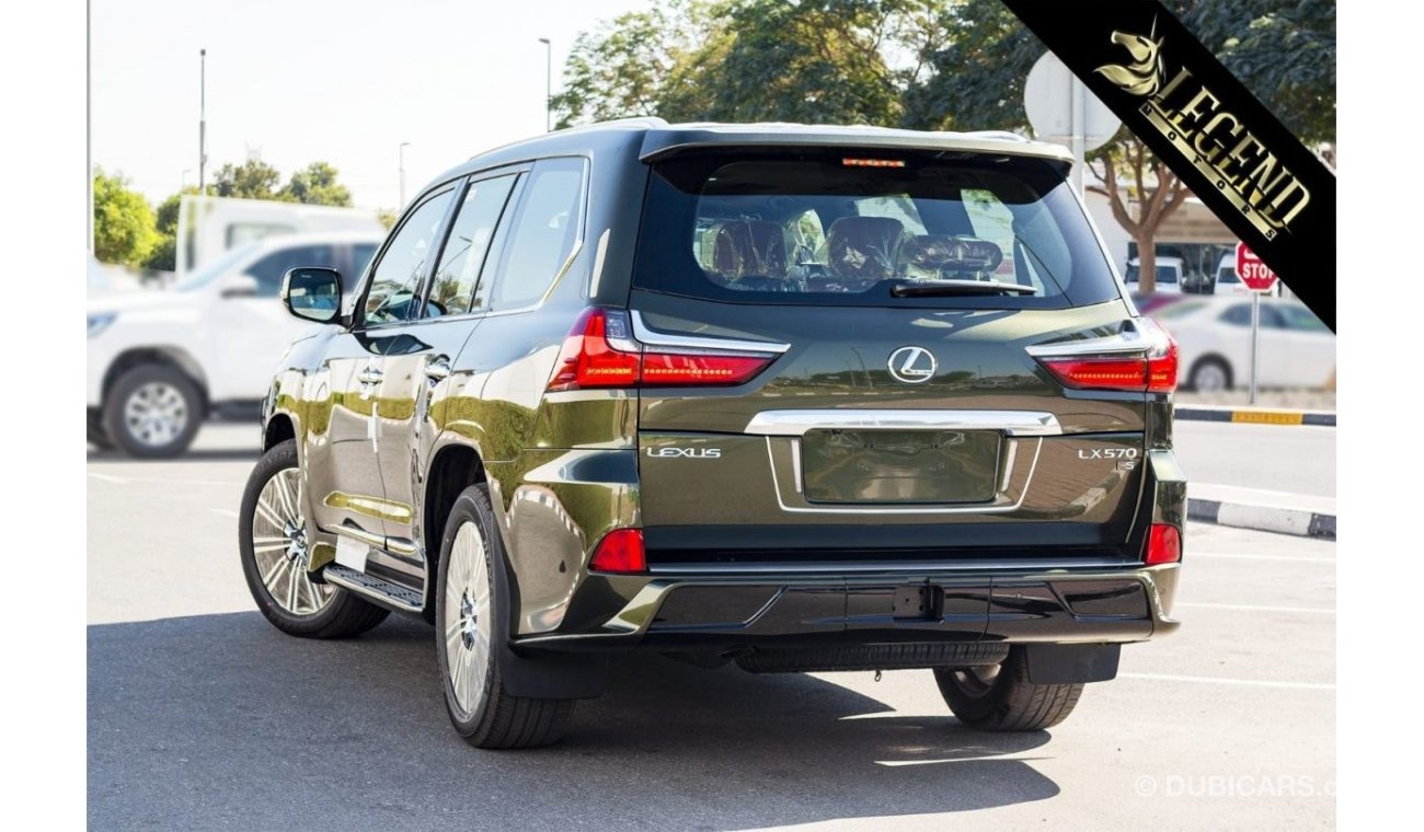 لكزس LX 570 2021 Lexus LX570 5.7L V8 Signature - Khaki Green