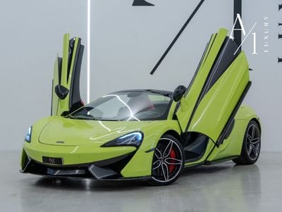 مكلارين 570S 2018 Mclaren 570s Spider, With Mclaren Warranty, Full Service History, Excellent Condition,GCC Spec