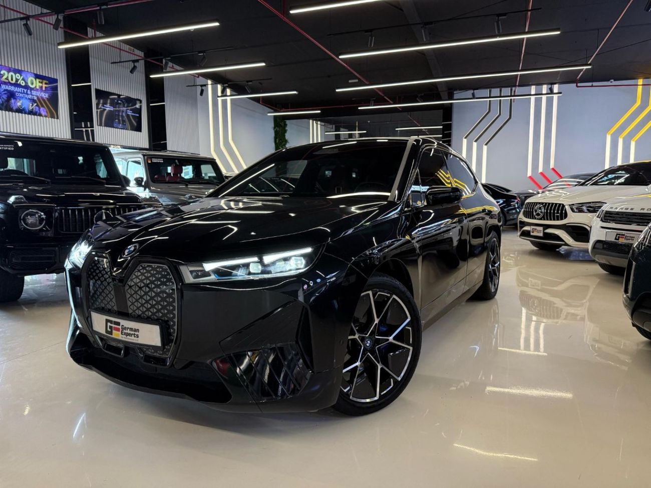 BMW iX 2024 BMW iX xDrive50 / AGMC Warranty and Service contract 5 years