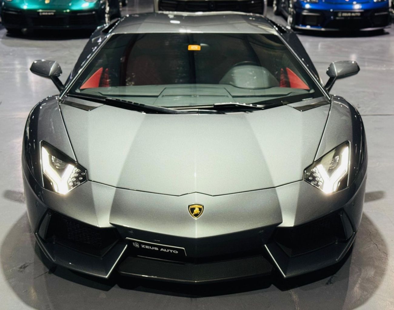 Lamborghini Aventador 6.5L V12 2015 Lamborghini Aventador LP700-4, Full Lamborghini Service History, Very Low Kms, GCC