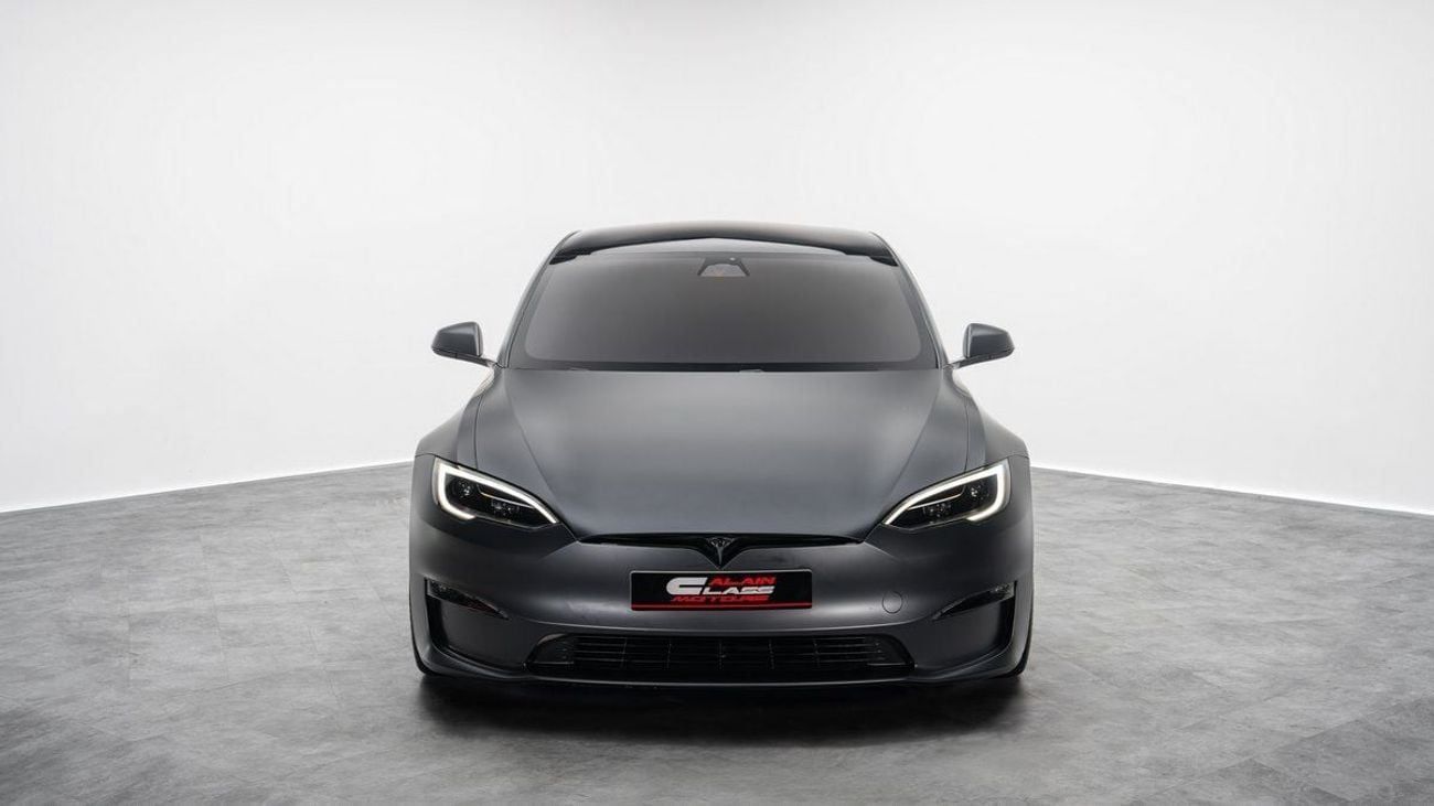 تسلا Model S Plaid - 2024 - GCC - Under Warranty