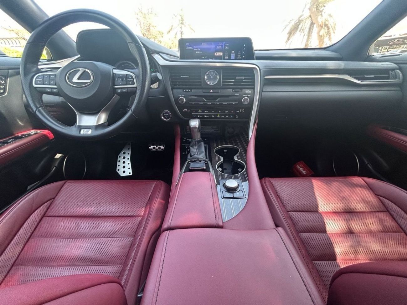 Lexus RX450h F Sport 3.5L Hybrid 2017 GCC AL FUTTAIM LOW MILEAGE SINGLE OWNER IN MINT CONDITION
