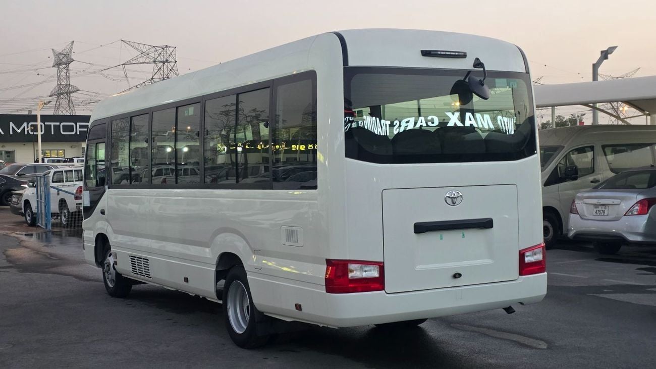 تويوتا كوستر  2026 TOYOTA COASTER 4.2L DSL 23 SEATER
